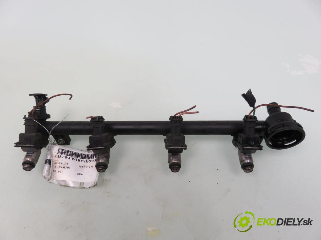 RENAULT SCENIC I (JA0/1_) MINIVAN 2000 79,00 1.6 16V 107 - K4M 700 1598,00 Lišta vstrekovacia 7700112519 ; 048H704274 (Vstrekovacie lišty)