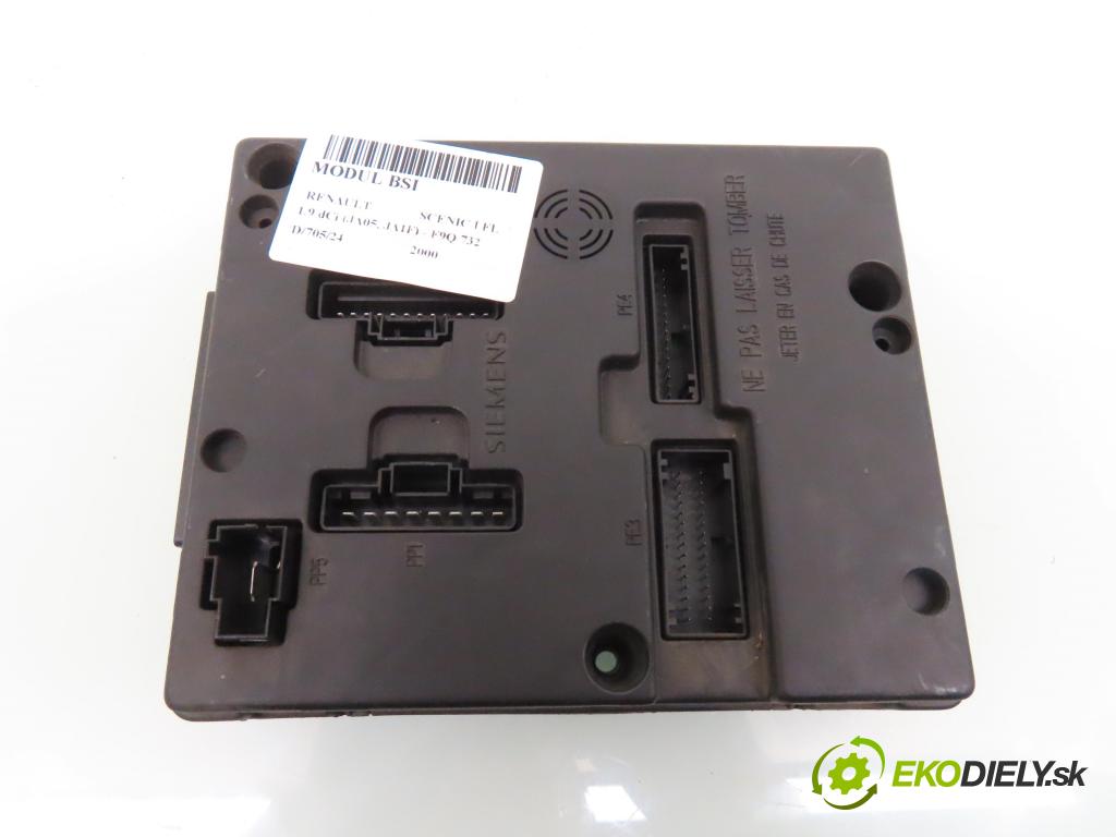 RENAULT SCENIC I (JA0/1_) MINIVAN 2000 75,00 1.9 dCi 102 - F9Q 732 1870,00 MODUL BSI 8200029342B ; S108502610G