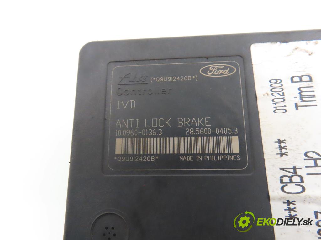 FORD FOCUS II Turnier (DA_, FFS, DS) KOMBI 2009 92,00 1.8 - Q7DA 1798,00 Pumpa ABS 10096001363 ; 8M512C405CA (Pumpy ABS)