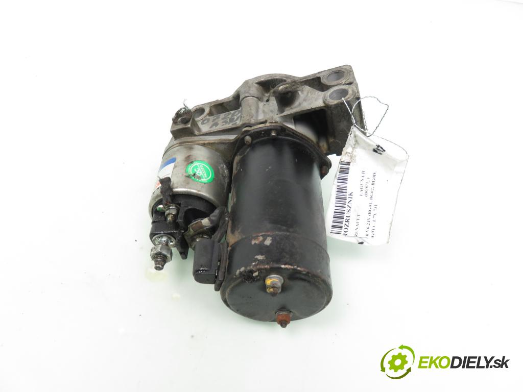 RENAULT LAGUNA II (BG0/1_) HB 2001 152,00 3.0 V6 24V (BG01, BG02, BG0D, BG0Y) - L7X 731 2946,00 Štartér  (Štartér)