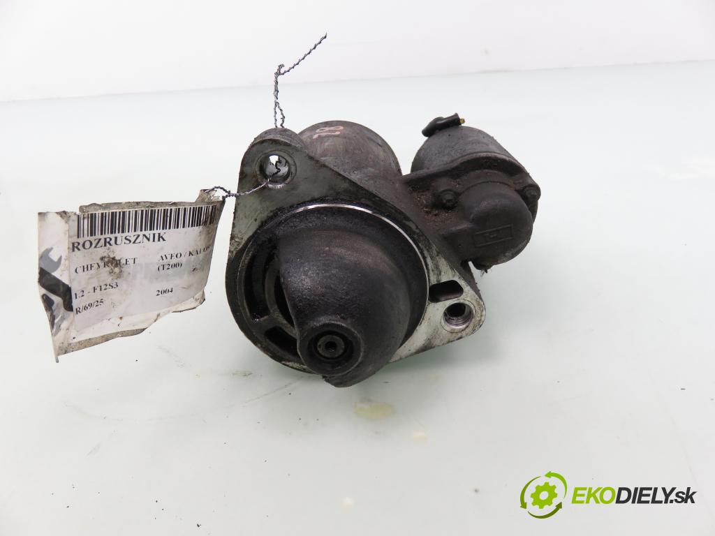 CHEVROLET AVEO / KALOS liftback (T200) HB 2004 53,00 1.2 - F12S3 1150,00 Štartér  (Štartér)