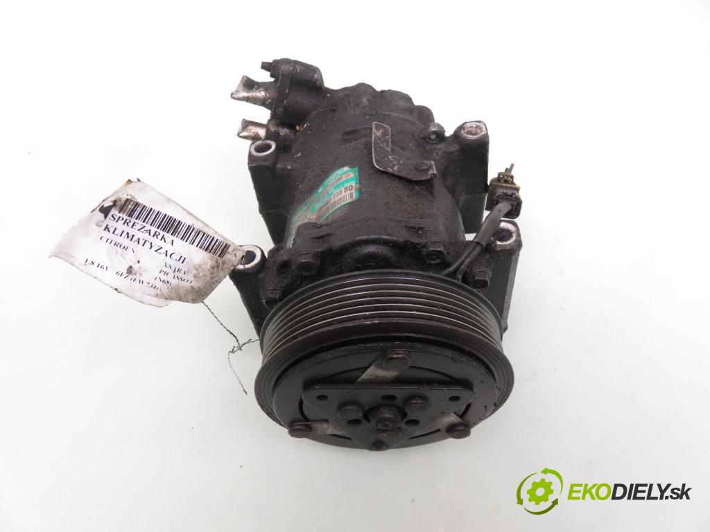 CITROEN XSARA PICASSO (N68) MINIVAN 2001 85,00 1.8 16V - 6FZ (EW7J4) 1749,00 KOMPRESOR: klimatizácie 1438F ; 9646273880 (Kompresor klimatizácie)