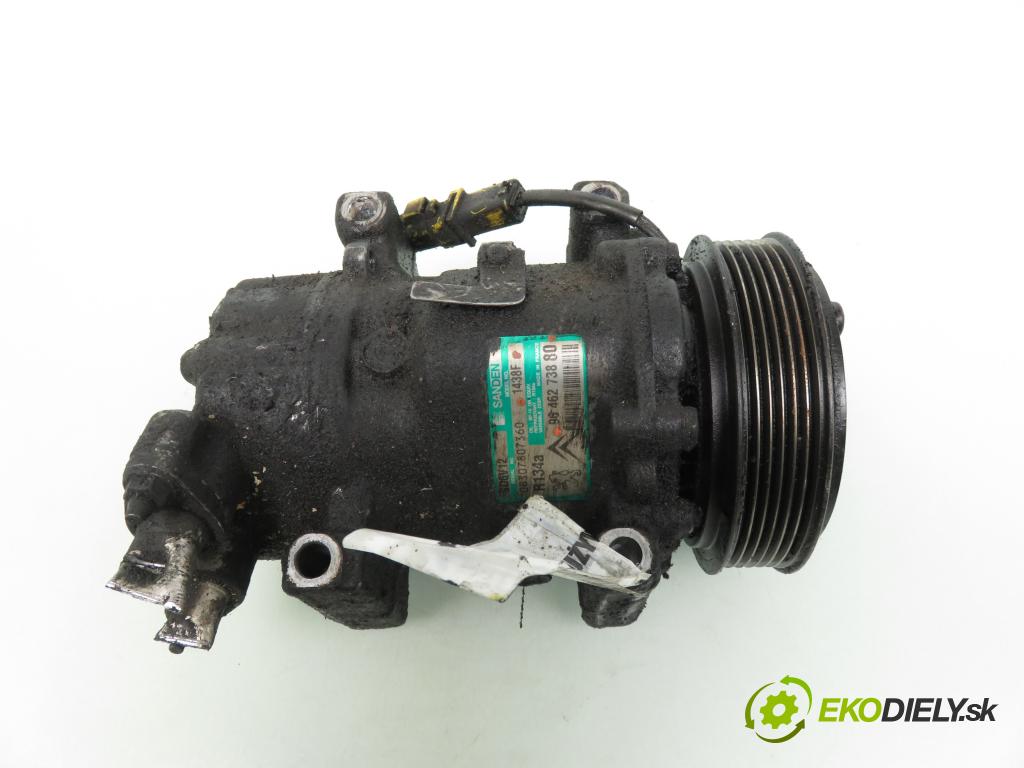 CITROEN XSARA PICASSO (N68) MINIVAN 2001 85,00 1.8 16V - 6FZ (EW7J4) 1749,00 KOMPRESOR: klimatizácie 1438F ; 9646273880 (Kompresor klimatizácie)