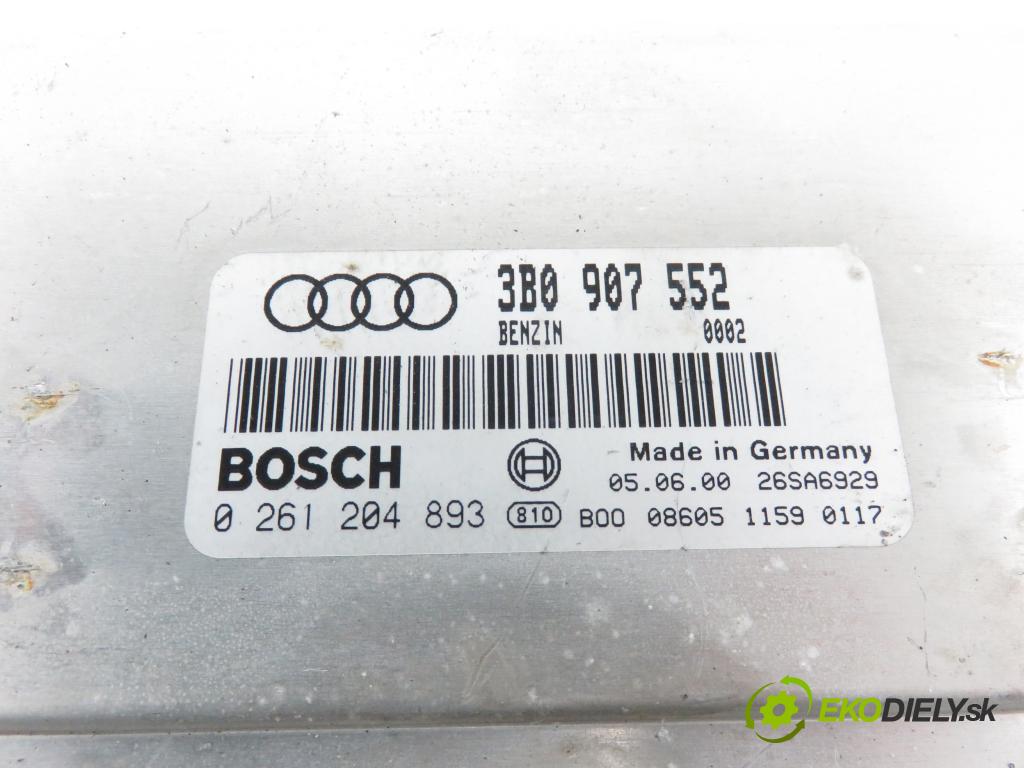 AUDI A6 Avant (4B5, C5) KOMBI 2000 121,00 2.4 - AML 2393,00 Riadiaca jednotka Motor 3B0907552 ; 0261204893