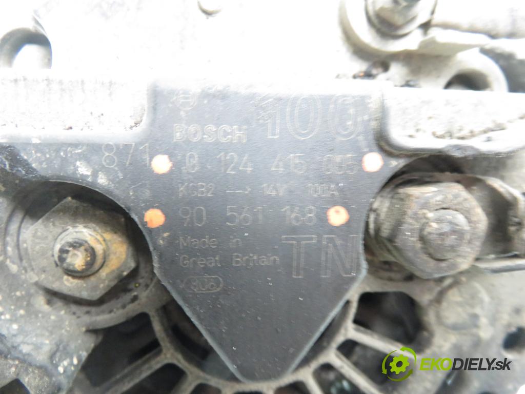 OPEL ASTRA G liftback (T98) HB 1999 60,00 2.0 DI - X 20 DTL 1995,00 Alternátor 0124415005 ; 90561168 (Alternátor)