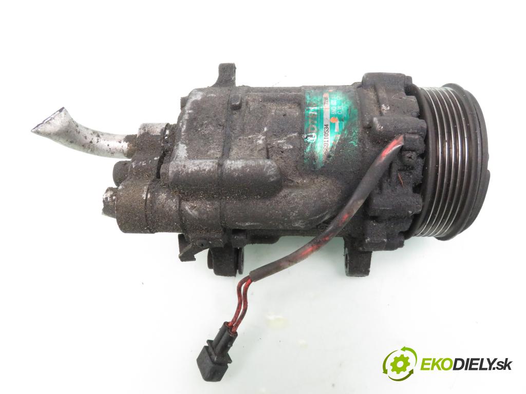 VW POLO (6N1) HB 1996 55,00 75 1.6 - AEA 1598,00 KOMPRESOR: klimatizácie 6N0820803A ; 7158 (Kompresor klimatizácie)