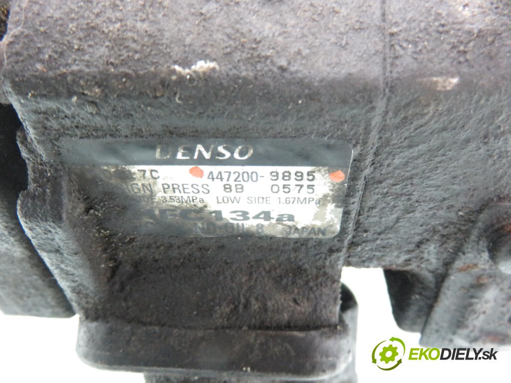 HONDA ACCORD VI (CK, CG, CH, CF8) SEDAN 2001 100,00 1.8 i (CG8) - F18B2 1850,00 KOMPRESOR: klimatizácie 4472009895 (Kompresor klimatizácie)