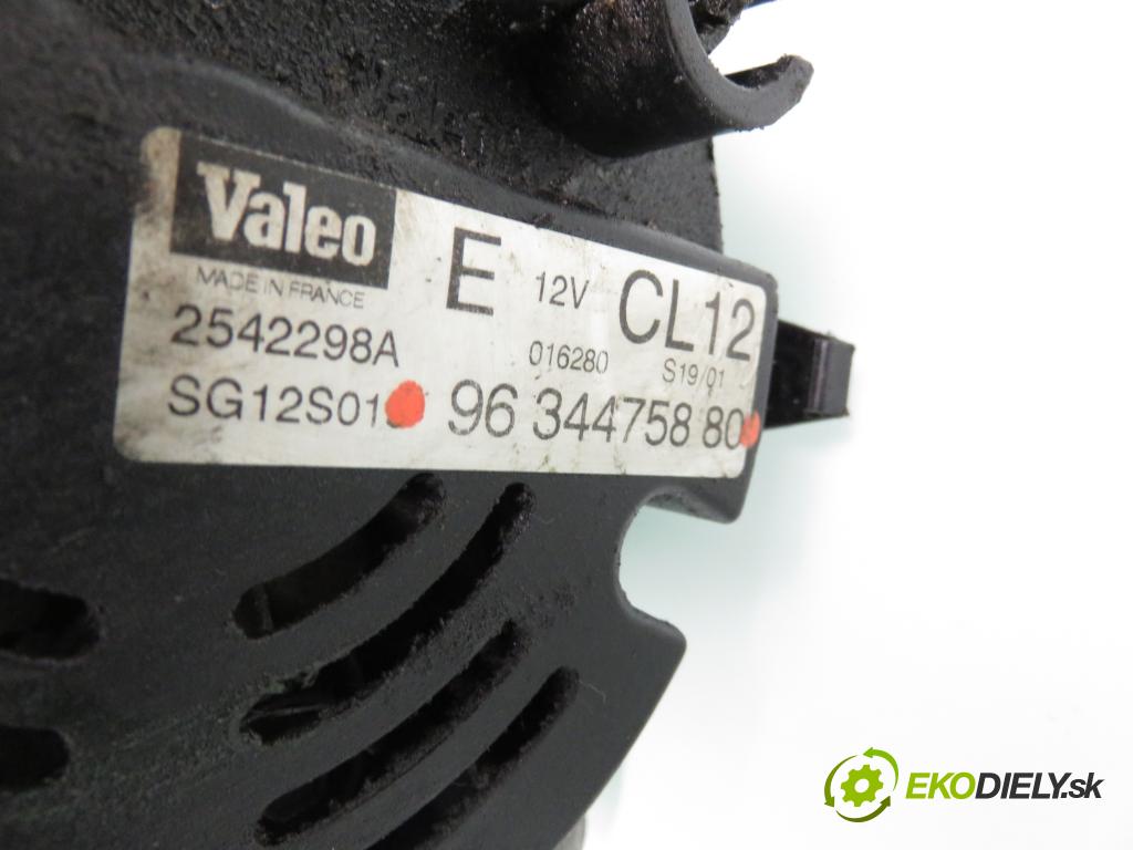 RENAULT LAGUNA II (BG0/1_) HB 2001 152,00 3.0 V6 24V (BG01, BG02, BG0D, BG0Y) - L7X 731 2946,00 Alternátor 9634475880 (Alternátor)