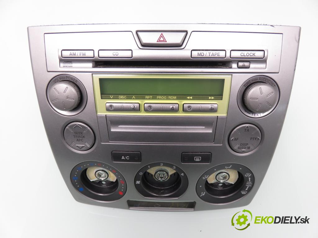 MAZDA 2 (DY) HB 2003 74,00 1.6 - FYJA 1596,00 RADIO CD 3M7118K876CB