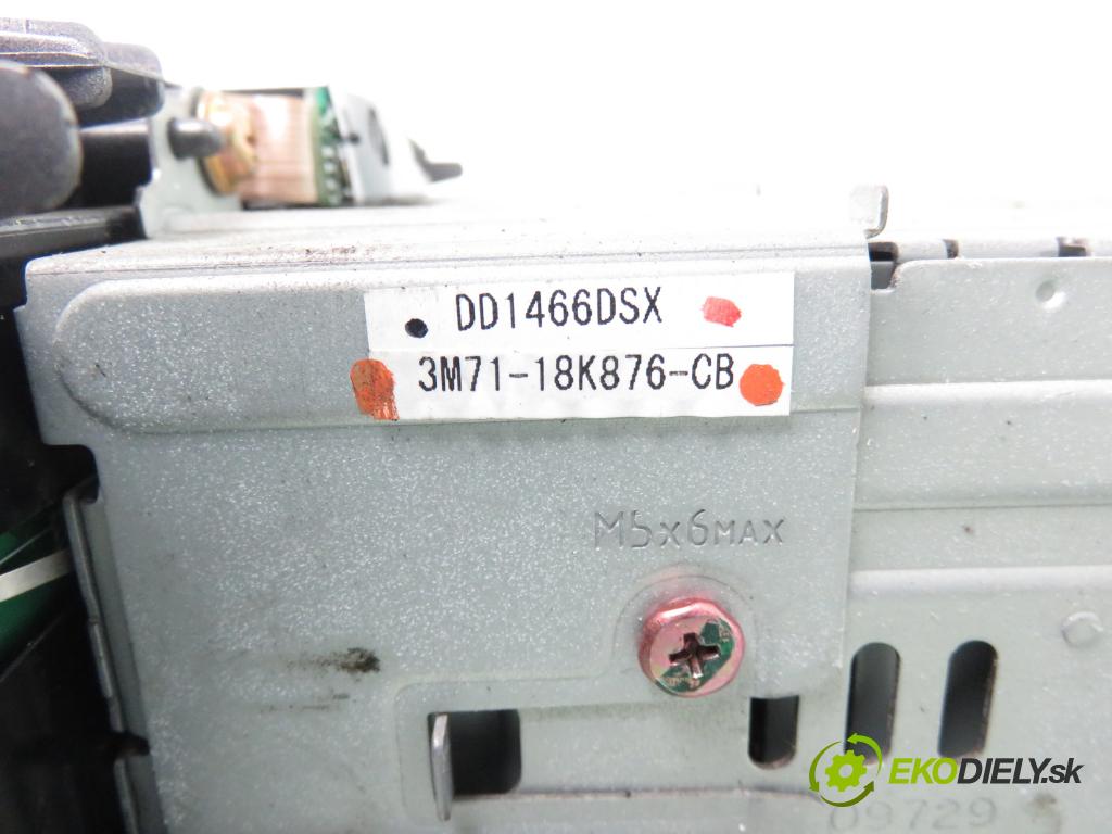 MAZDA 2 (DY) HB 2003 74,00 1.6 - FYJA 1596,00 RADIO CD 3M7118K876CB
