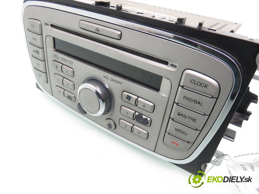 FORD FOCUS II Turnier (DA_, FFS, DS) KOMBI 2009 92,00 1.8 - Q7DA 1798,00 RADIO CD 8M5T18C815AC