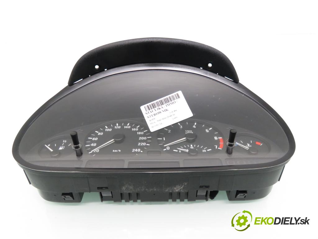 BMW 3 (E46) SEDAN 1999 77,00 316 i 105 - M43 B16 (164E3) 1596,00 spinačka / imobilizéra IMMO / Riadiaca jednotka DME1430940 ; 0261204420 ; 1094686