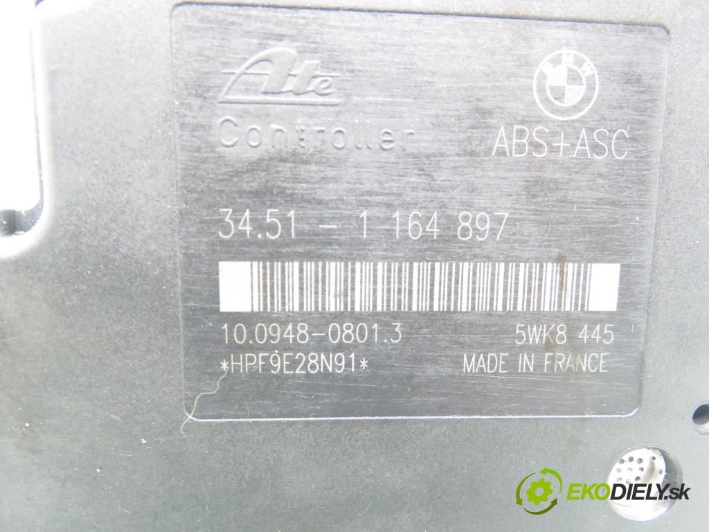 BMW 3 (E46) SEDAN 1999 77,00 316 i 105 - M43 B16 (164E3) 1596,00 pumpa ABS 10094808013 ; 10020400614 ; 1164897 (Pumpy brzdové)