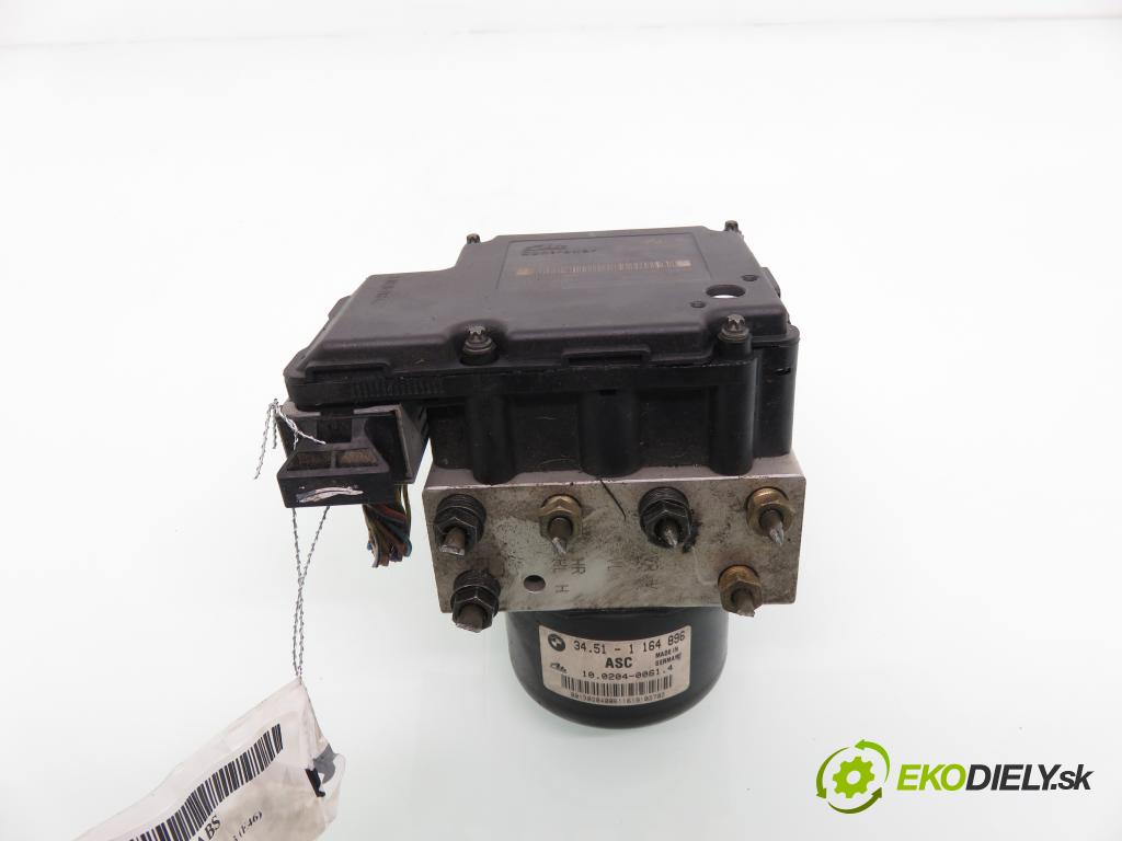 BMW 3 (E46) SEDAN 1999 77,00 316 i 105 - M43 B16 (164E3) 1596,00 pumpa ABS 10094808013 ; 10020400614 ; 1164897 (Pumpy brzdové)