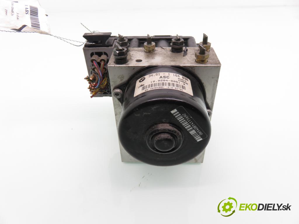 BMW 3 (E46) SEDAN 1999 77,00 316 i 105 - M43 B16 (164E3) 1596,00 pumpa ABS 10094808013 ; 10020400614 ; 1164897 (Pumpy brzdové)