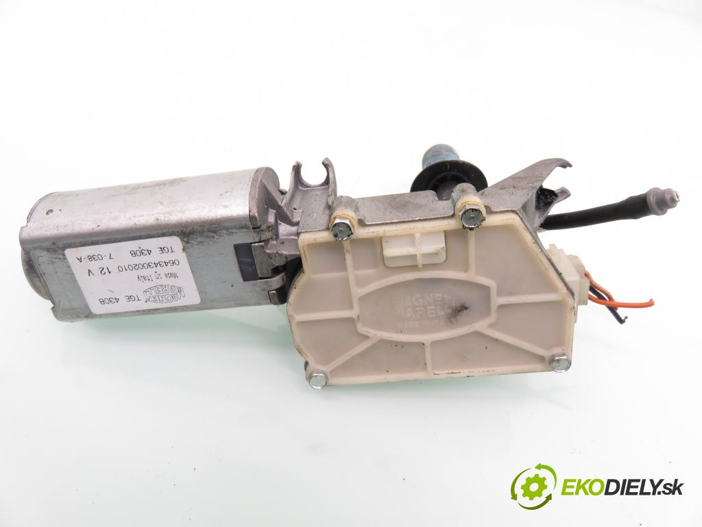 FIAT PUNTO (176_) HB 1995 43,00 60 1.2 - 176 A7.000 1242,00 motorek stěrače ZADNÍ: TGE430B ; 79300183