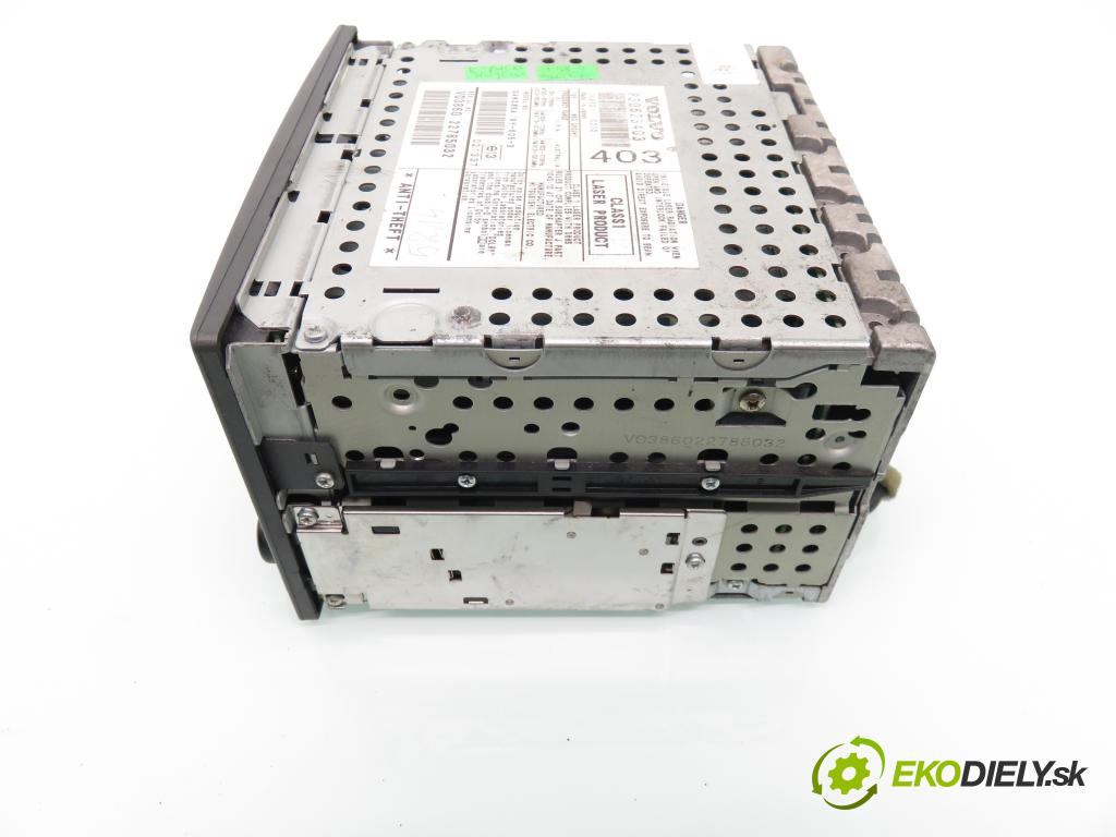 VOLVO S40 I (VS) SEDAN 2003 75,00 1.9 DI - D 4192 T4 1870,00 RADIO CD Modul P30623403