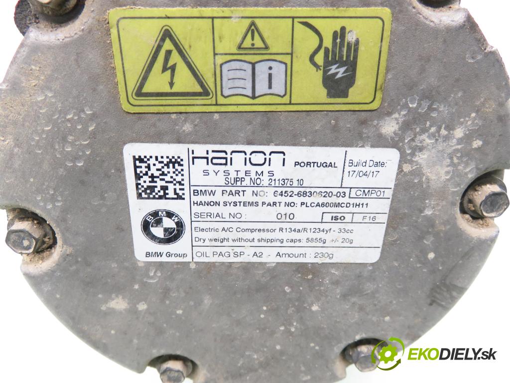 BMW i3 (I01) HB 2021 125,00 Electric - IB1P25B 0,00 KOMPRESOR: klimatizace 6830620 (Kompresor klimatizace)