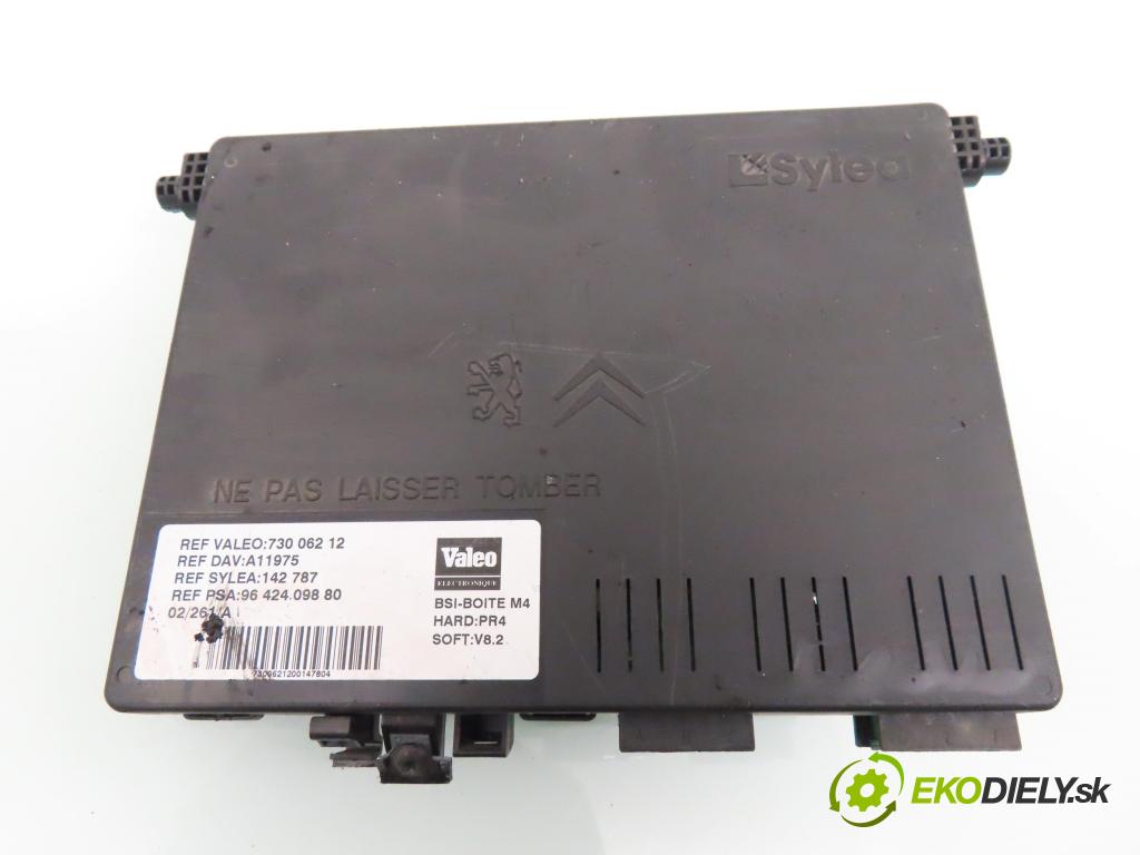 CITROEN XSARA PICASSO (N68) MINIVAN 2001 66,00 2.0 HDi 8V 90 - RHY 1997,00 MODUL BSI 73006212 ; 9642409880