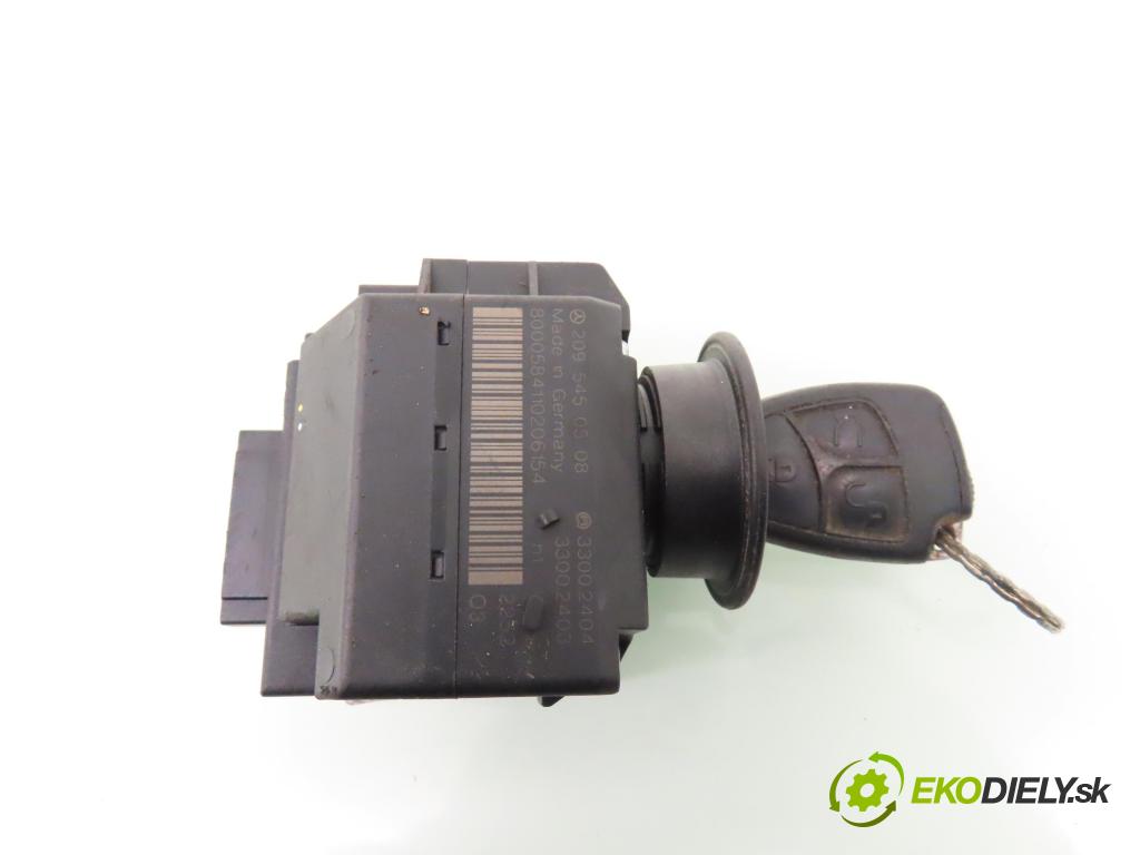 MERCEDES-BENZ KLASA C (W203) SEDAN 2001 120,00 C 200 Kompressor (203.042) - M 271.940 1796,00 spinačka 2095450508 (Spínacie skrinky a kľúče)