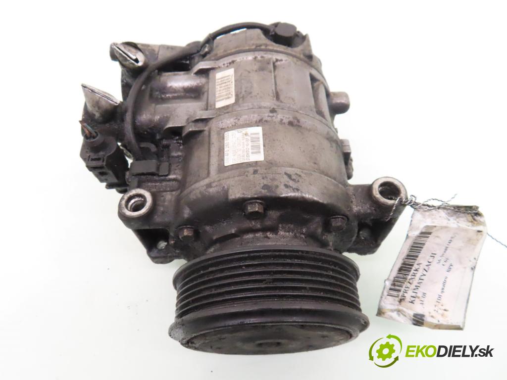 AUDI A6 Avant (4F5, C6) KOMBI 2007 132,00 2.7 TDI quattro - BPP 2698,00 KOMPRESOR: klimatizácie 4F0260805S ; 4471906444 (Kompresor klimatizácie)