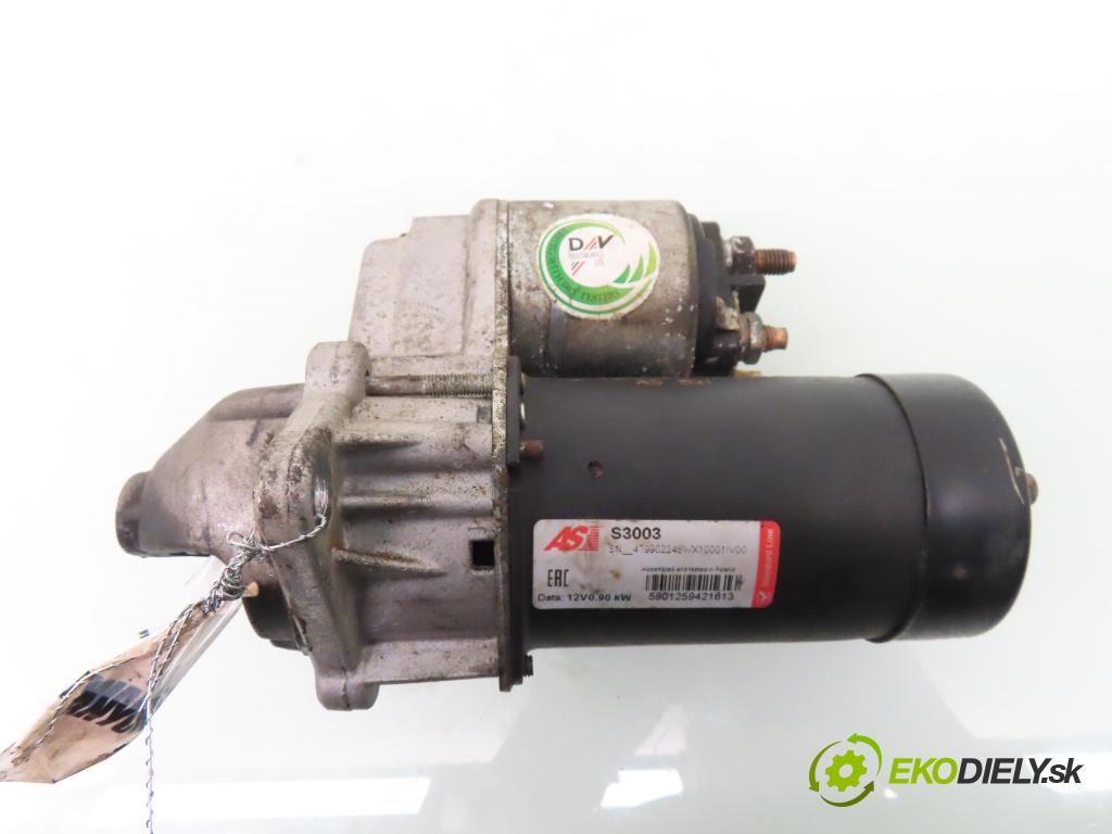 OPEL ASTRA G liftback (T98) HB 2003 55,00 1.2 16V - Z 12 XE 1199,00 startér S3003 (Startér)