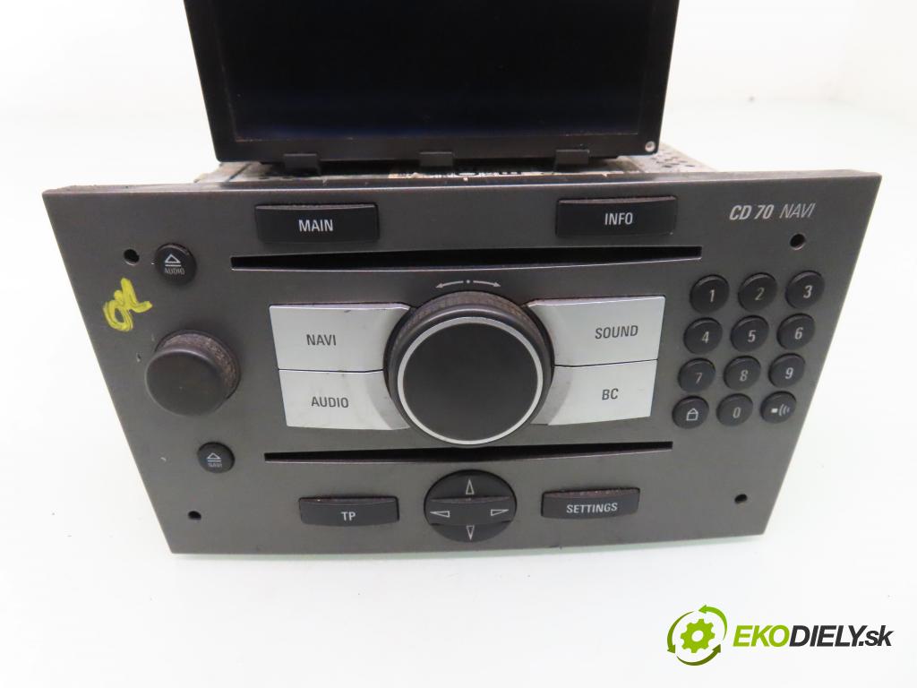 OPEL VECTRA C (Z02) HB 2005 88,00 1.9 CDTI 8V 120 - Z 19 DT 1910,00 RADIO CD 13113150 ; CD70
