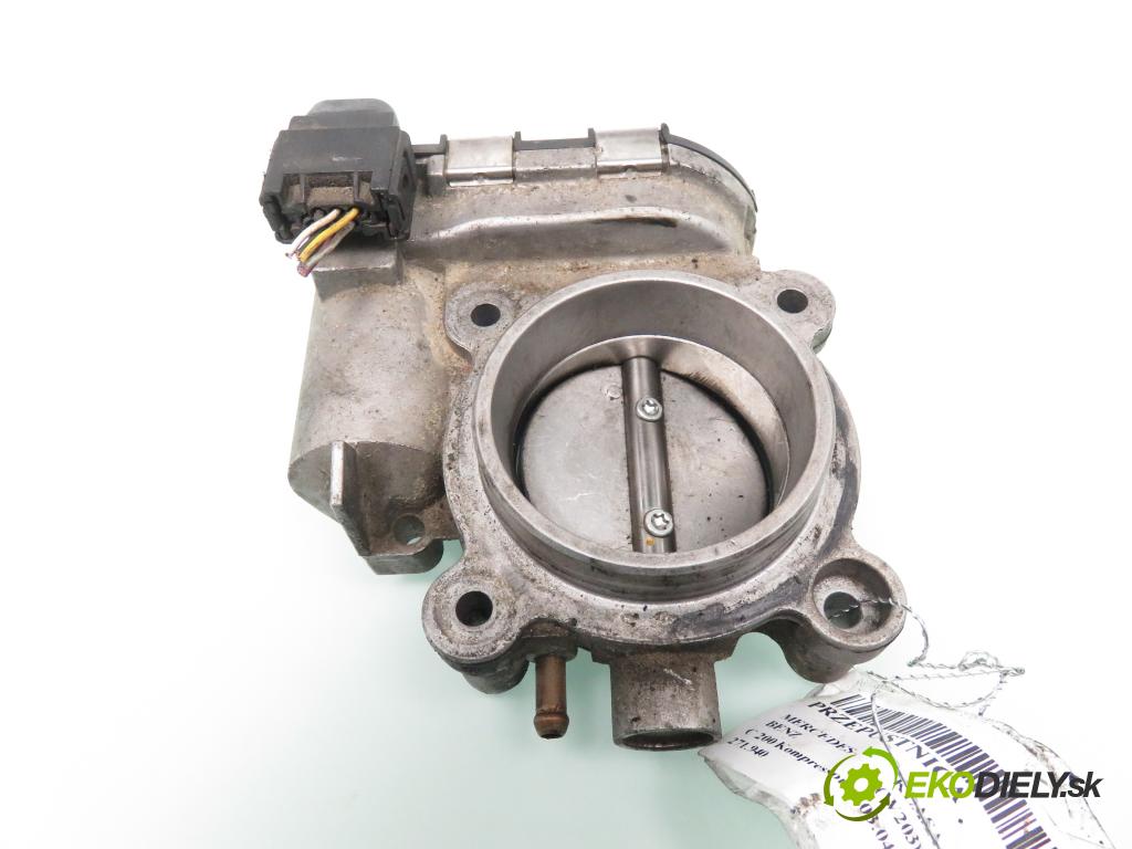 MERCEDES-BENZ KLASA C (W203) SEDAN 2000 120,00 C 200 Kompressor (203.042) - M 271.940 1796,00 Škrtiaca klapka A1111410325 ; 0280750074 (Škrtiaca klapka)