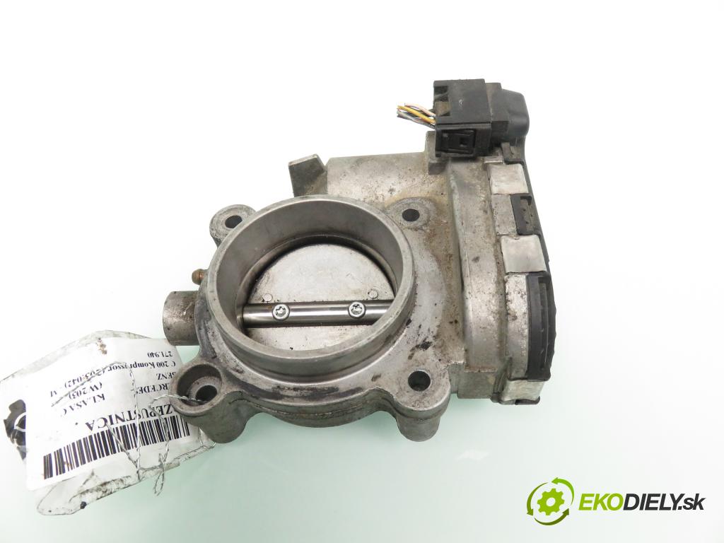 MERCEDES-BENZ KLASA C (W203) SEDAN 2000 120,00 C 200 Kompressor (203.042) - M 271.940 1796,00 Škrtiaca klapka A1111410325 ; 0280750074 (Škrtiaca klapka)