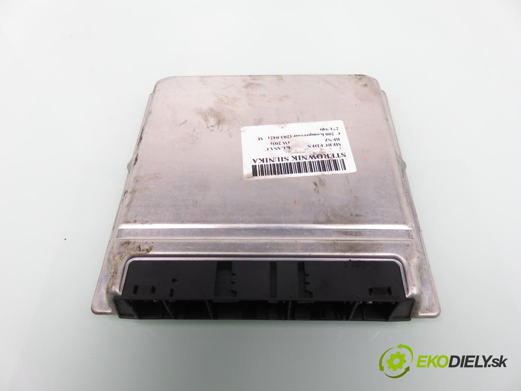 MERCEDES-BENZ KLASA C (W203) SEDAN 2000 120,00 C 200 Kompressor (203.042) - M 271.940 1796,00 Riadiaca jednotka Motor A0001532579 ; 5WK90384