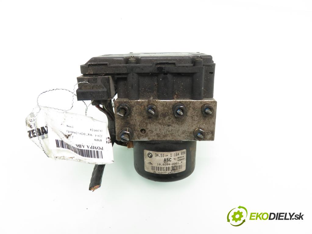BMW 3 (E46) SEDAN 1998 100,00 320 d 136 - M47 D20 (204D1) 1951,00 Pumpa ABS 10094808013 ; 5WK8445 ; 1164897 (Pumpa ABS)