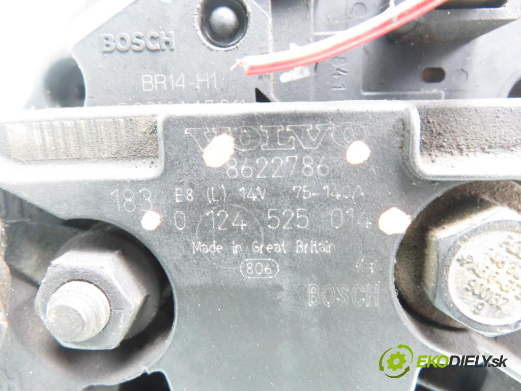 VOLVO S60 I (384) SEDAN 2001 132,00 2.0 T - B 5204 T5 1984,00 Alternátor 8622786 ; 0124525014 (Alternátor)