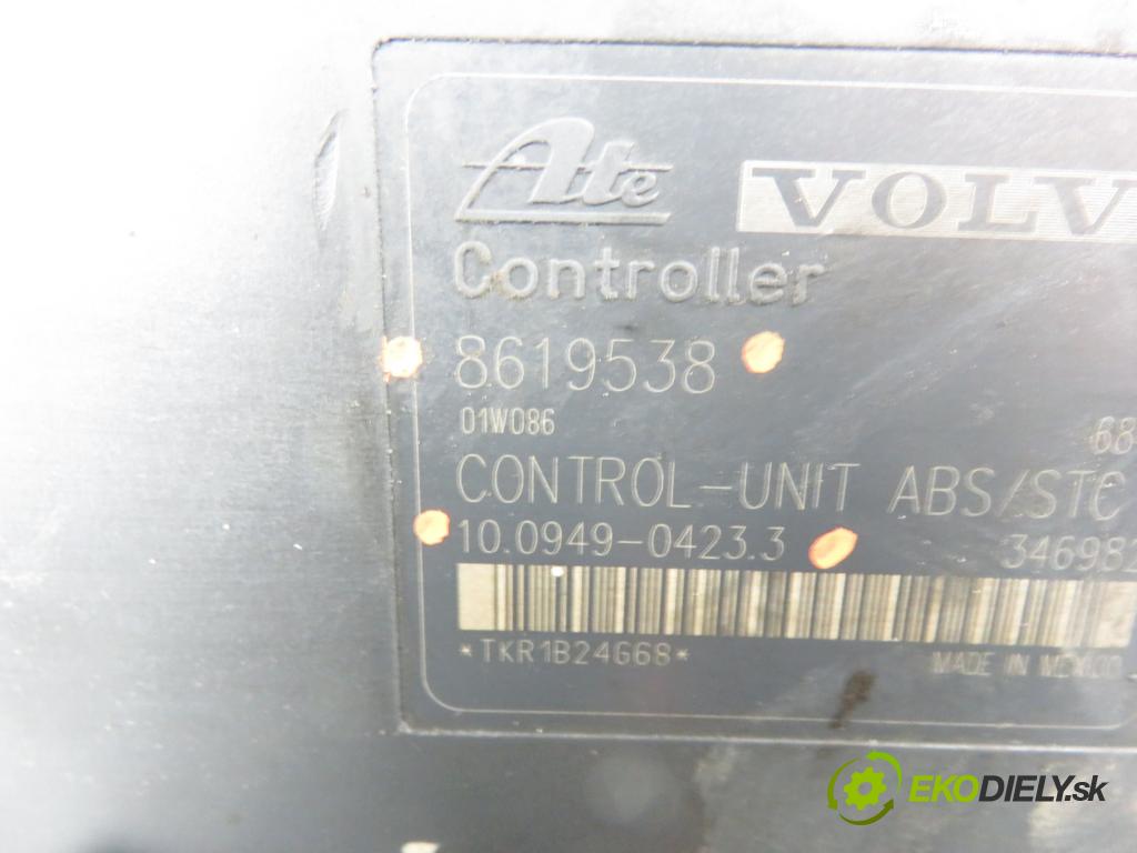 VOLVO S60 I (384) SEDAN 2001 132,00 2.0 T - B 5204 T5 1984,00 pumpa ABS 8619538 ; 10094904233 ; 8619537 (Pumpy brzdové)