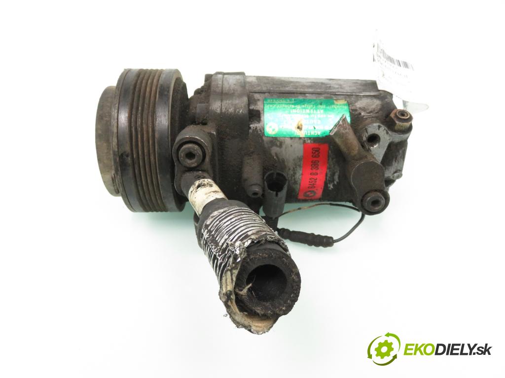 BMW 3 (E46) SEDAN 1998 100,00 320 d 136 - M47 D20 (204D1) 1951,00 KOMPRESOR: klimatizácie 64528386650 (Kompresor klimatizácie)