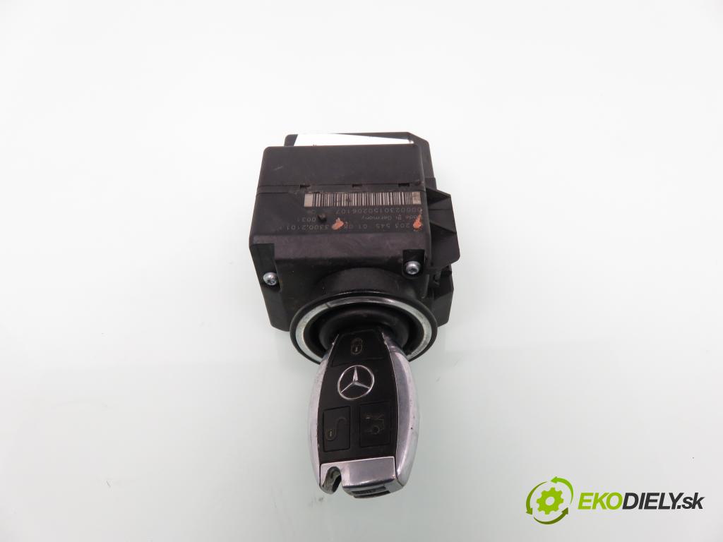 MERCEDES-BENZ KLASA C (W203) SEDAN 2000 120,00 C 200 Kompressor (203.042) - M 271.940 1796,00 spinačka 2035450108 (Spínacia skrinka a kľúč)