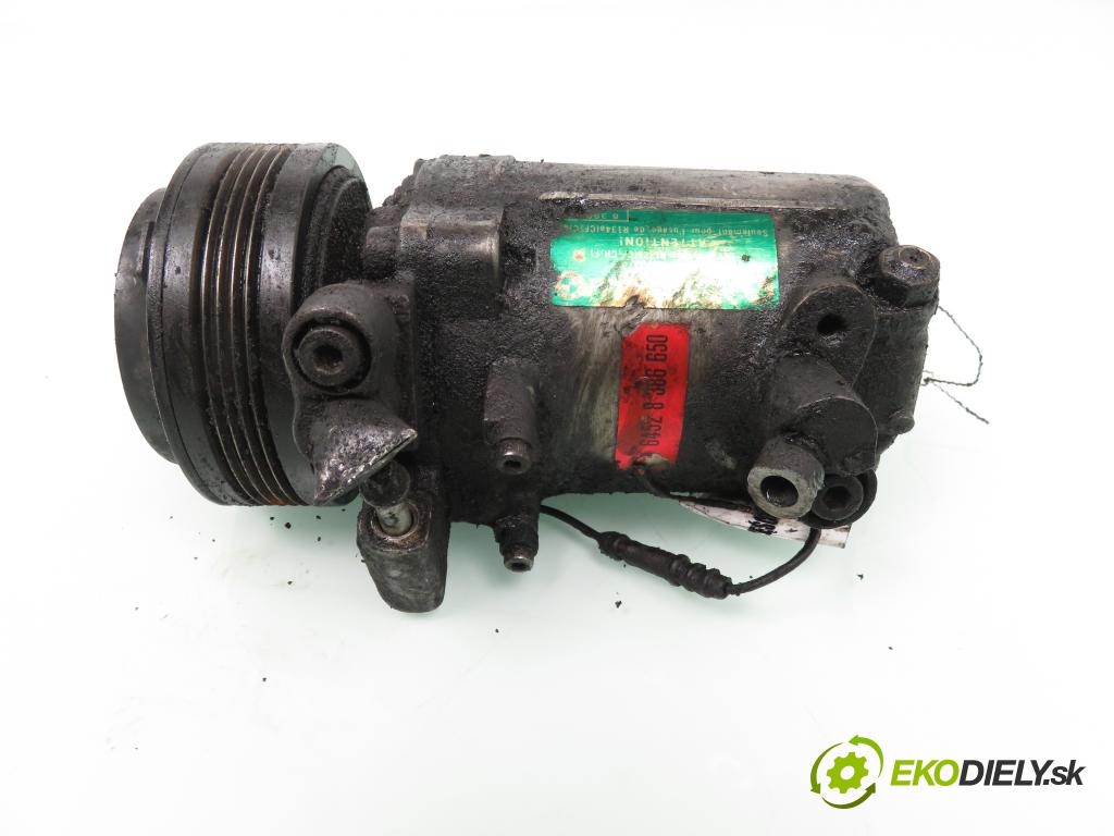 BMW 3 (E46) SEDAN 1999 77,00 316 i 105 - M43 B16 (164E3) 1596,00 KOMPRESOR: klimatizácie 64528386650 (Kompresor klimatizácie)