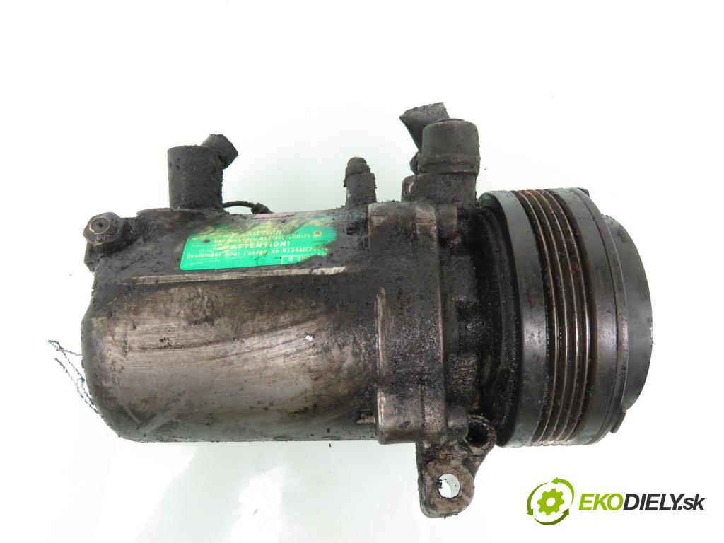 BMW 3 (E46) SEDAN 1999 77,00 316 i 105 - M43 B16 (164E3) 1596,00 KOMPRESOR: klimatizácie 64528386650 (Kompresor klimatizácie)