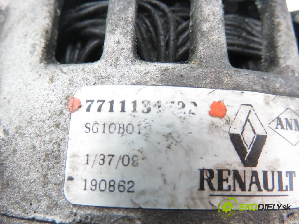 RENAULT SCENIC I (JA0/1_) MINIVAN 2000 75,00 1.9 dCi 102 - F9Q 732 1870,00 Alternátor 7711134722 (Alternátor)