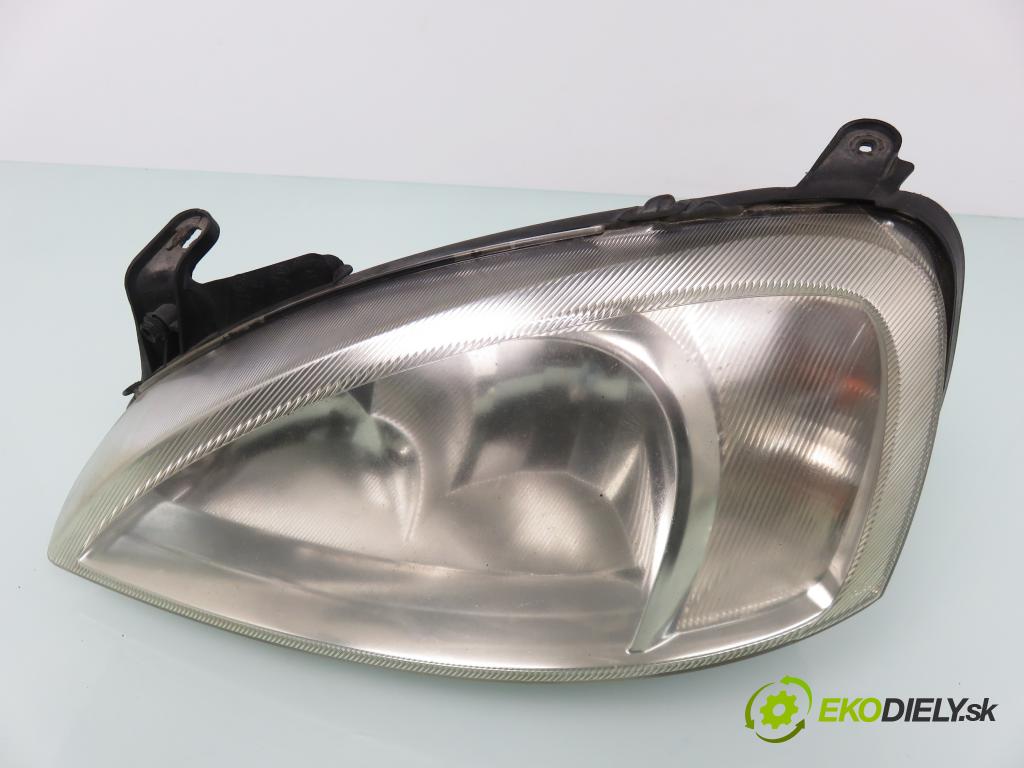 OPEL CORSA C (X01) HB 2000 43,00 1.0 12V 58 - Z 10 XE 973,00 světlo LP 9196231 ; 89302115