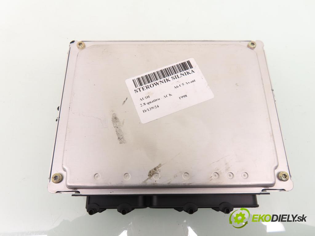 AUDI A6 Avant (4B5, C5) KOMBI 1998 142,00 2.8 quattro - ACK 2771,00 Riadiaca jednotka Motor 4D0907551R ; 0261204690