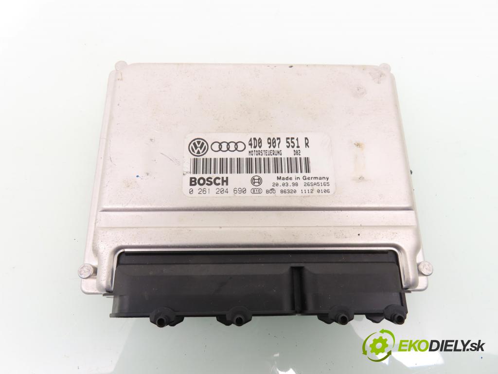 AUDI A6 Avant (4B5, C5) KOMBI 1998 142,00 2.8 quattro - ACK 2771,00 Riadiaca jednotka Motor 4D0907551R ; 0261204690