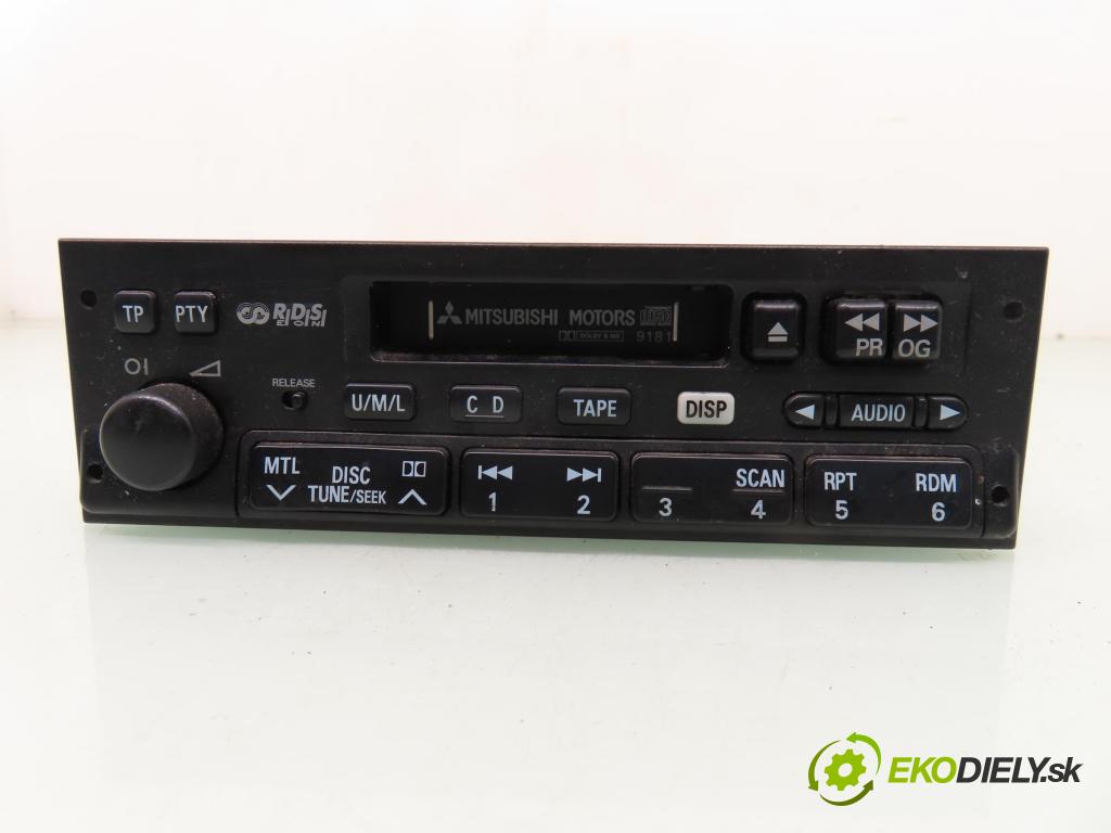 MITSUBISHI SPACE STAR nadwozie wielkoprzestrzenne (MPV) (DG_A) MINIVAN 2000 61,00 1.3 16V (DG1A) - 4G13 (16V) 1299,00 RADIO Modul MZ594188