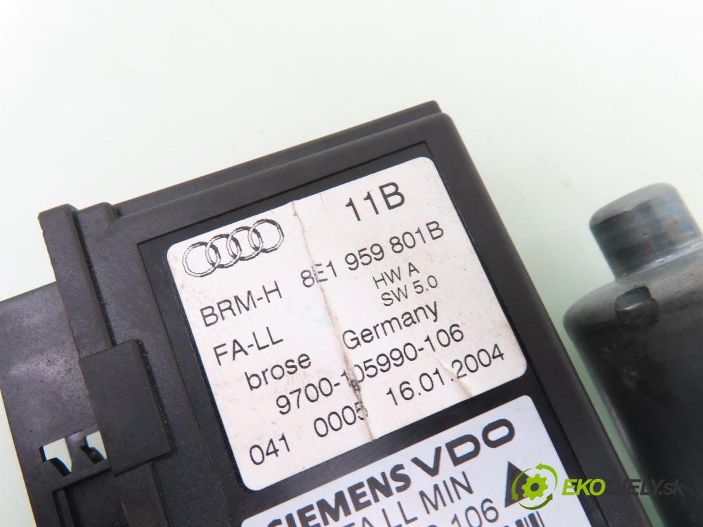 AUDI A4 Avant (8E5, B6) KOMBI 2004 96,00 1.9 TDI quattro - AVF 1896,00 motorek sťahovaní oken LP 8E1959801B ; 0130821765