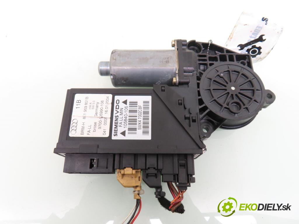 AUDI A4 Avant (8E5, B6) KOMBI 2004 96,00 1.9 TDI quattro - AVF 1896,00 motorek sťahovaní oken LP 8E1959801B ; 0130821765