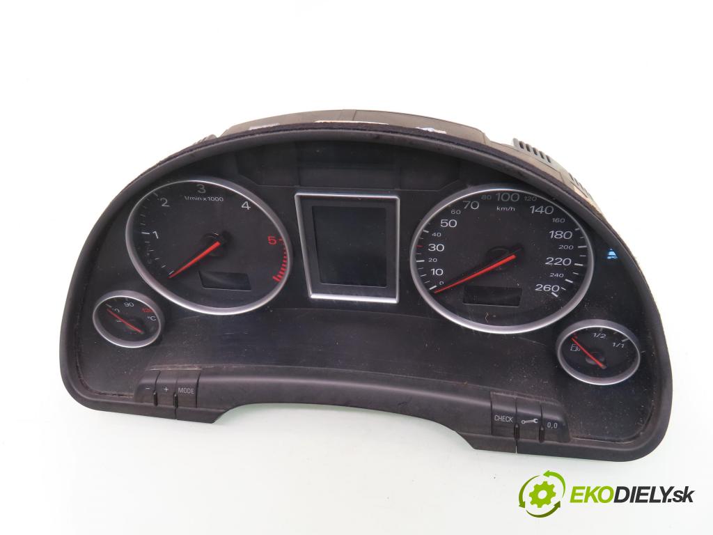 AUDI A4 Avant (8E5, B6) KOMBI 2004 96,00 1.9 TDI quattro - AVF 1896,00 prístrojovka elektrický 8E0920900M ; 0263626045