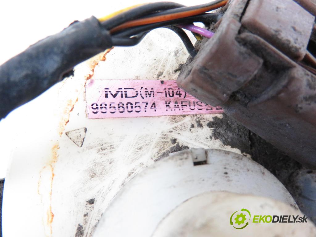 DAEWOO MATIZ (M100, M150) HB 2003 38,00 0.8 52 - F8CV 796,00 Pumpa paliva 96560574
