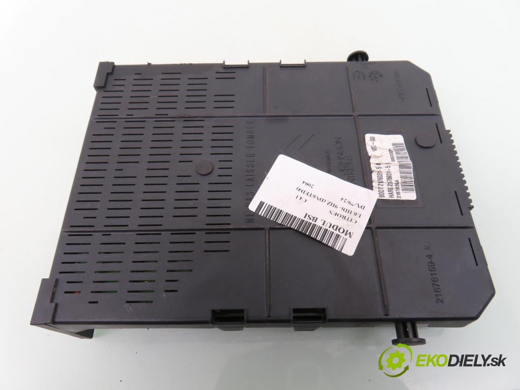 CITROEN C4 I (LC_) HB 2004 80,00 1.6 HDi 109 - 9HZ (DV6TED4) 1560,00 MODUL BSI 9656530580
