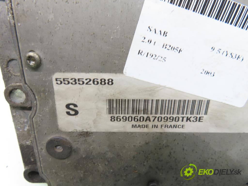 SAAB 9-5 (YS3E) SEDAN 2003 110,00 2.0 t 150 - B205E 1985,00 Riadiaca jednotka Motor 55352688