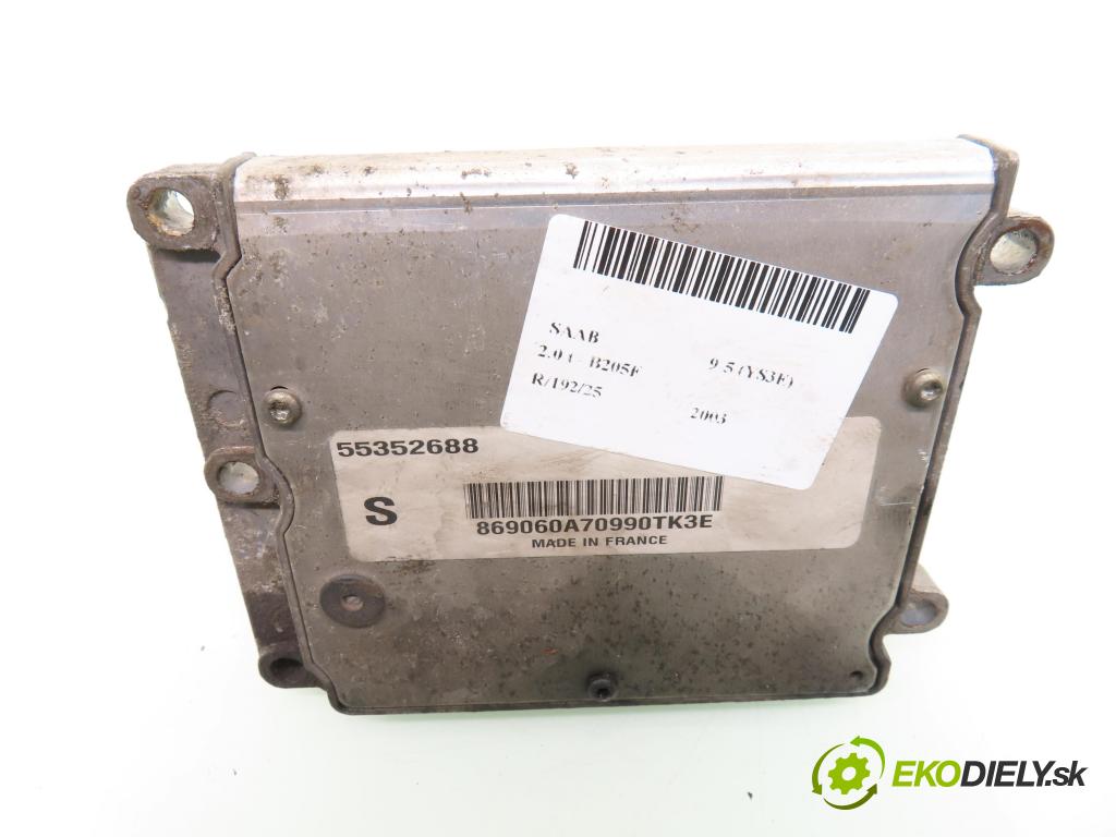 SAAB 9-5 (YS3E) SEDAN 2003 110,00 2.0 t 150 - B205E 1985,00 Riadiaca jednotka Motor 55352688