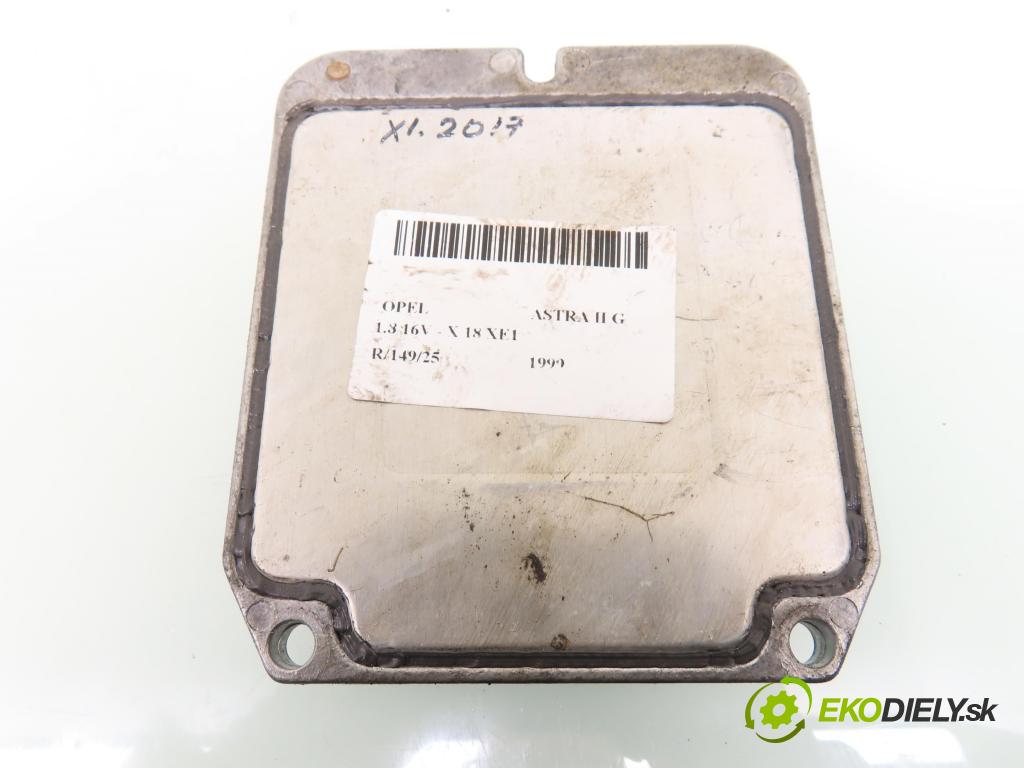 OPEL ASTRA G liftback (T98) HB 1999 85,00 1.8 16V - X 18 XE1 1796,00 Riadiaca jednotka Motor 90560476